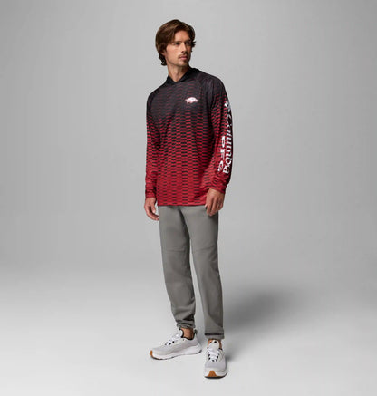 Men's Collegiate PFG Super Terminal Tackle Hoodie - Arkansas