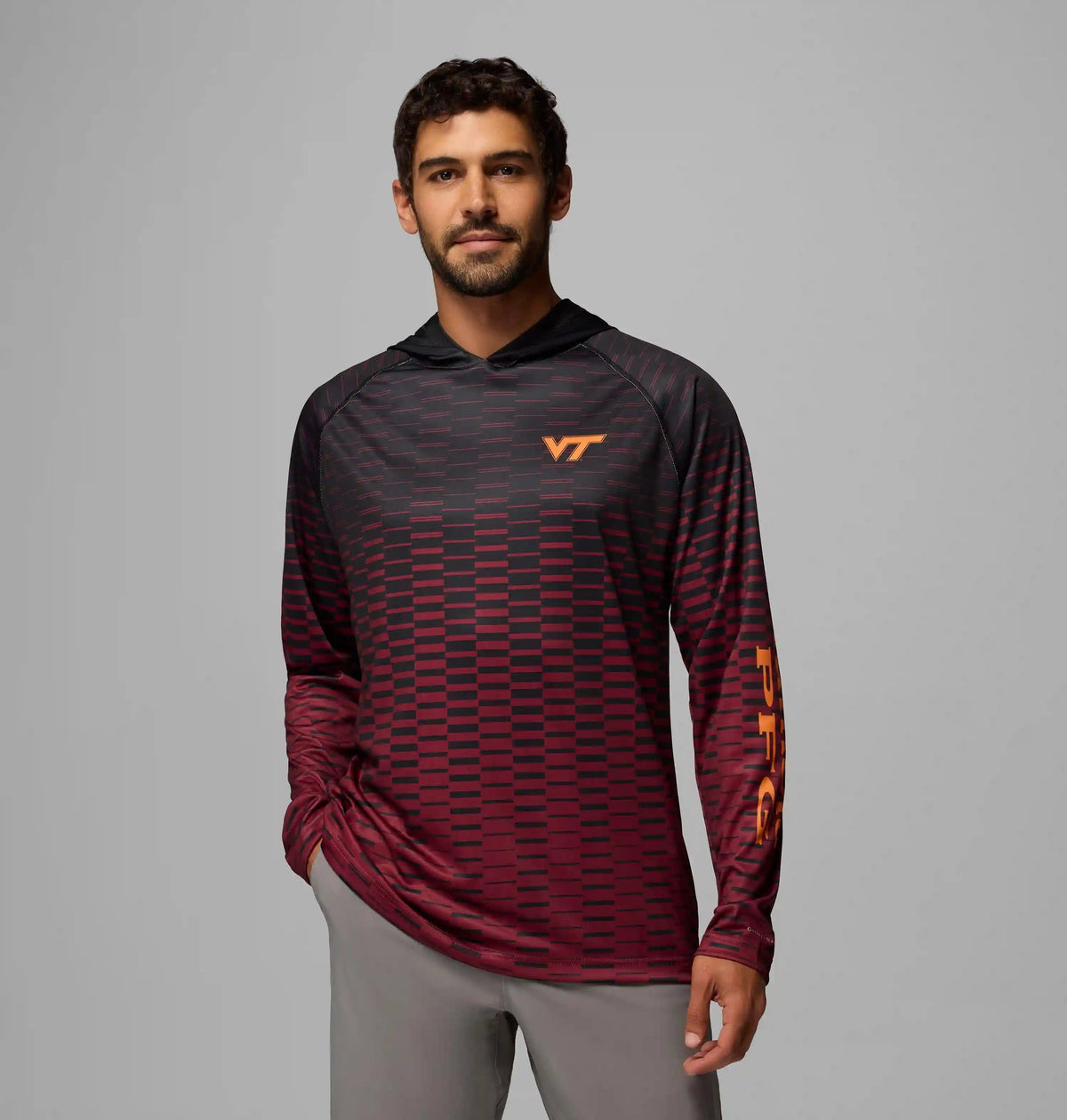Men's Collegiate PFG Super Terminal Tackle Hoodie - Virginia Tech