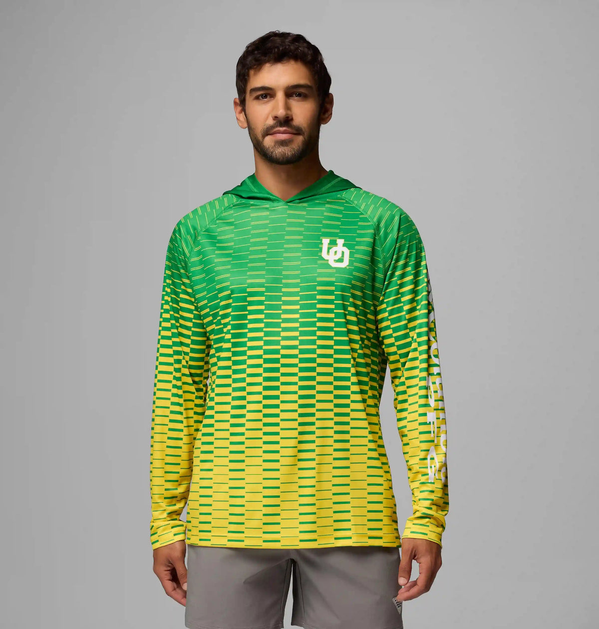 Men's Collegiate PFG Super Terminal Tackle Hoodie - Oregon