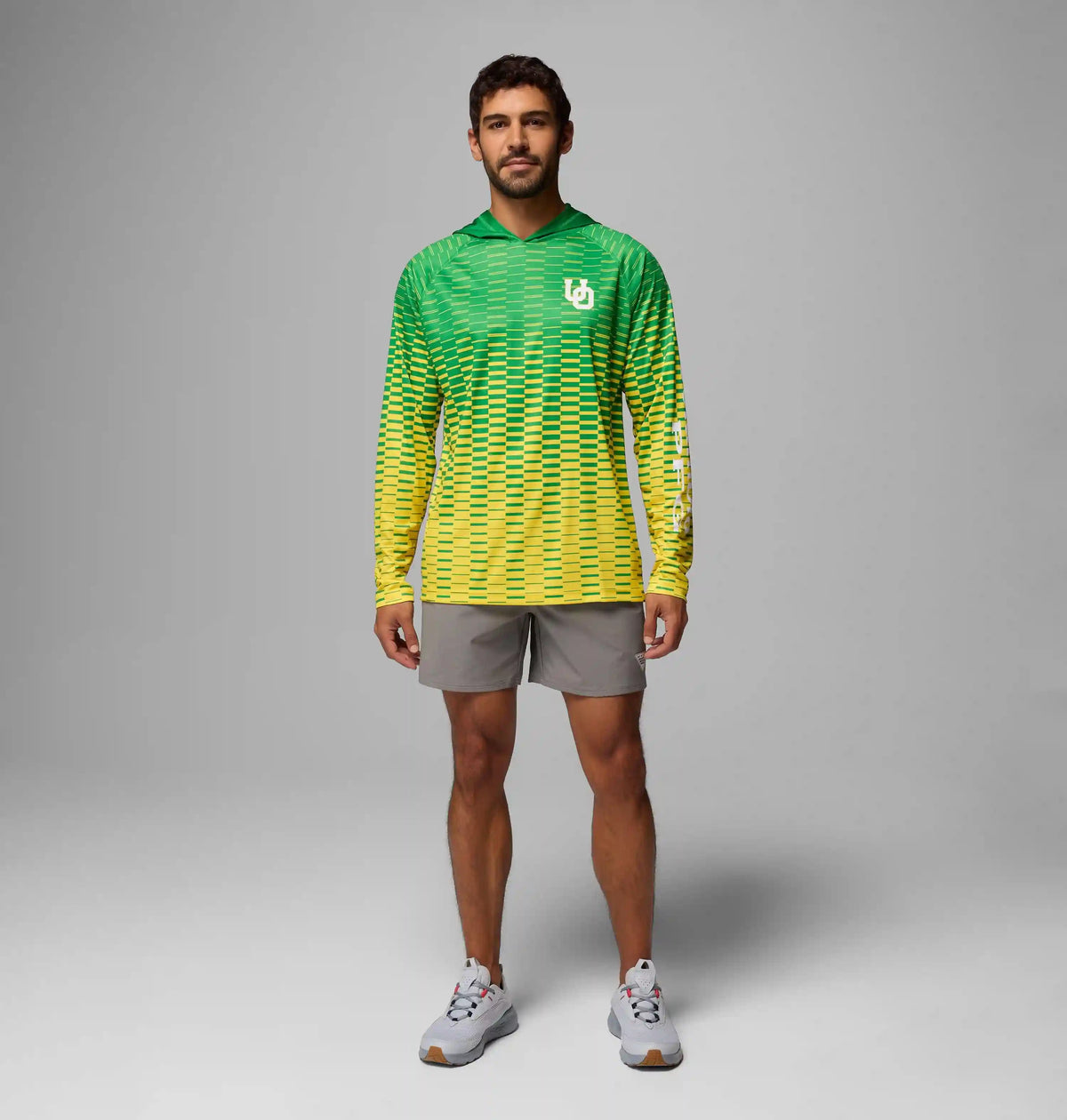 Men's Collegiate PFG Super Terminal Tackle Hoodie - Oregon