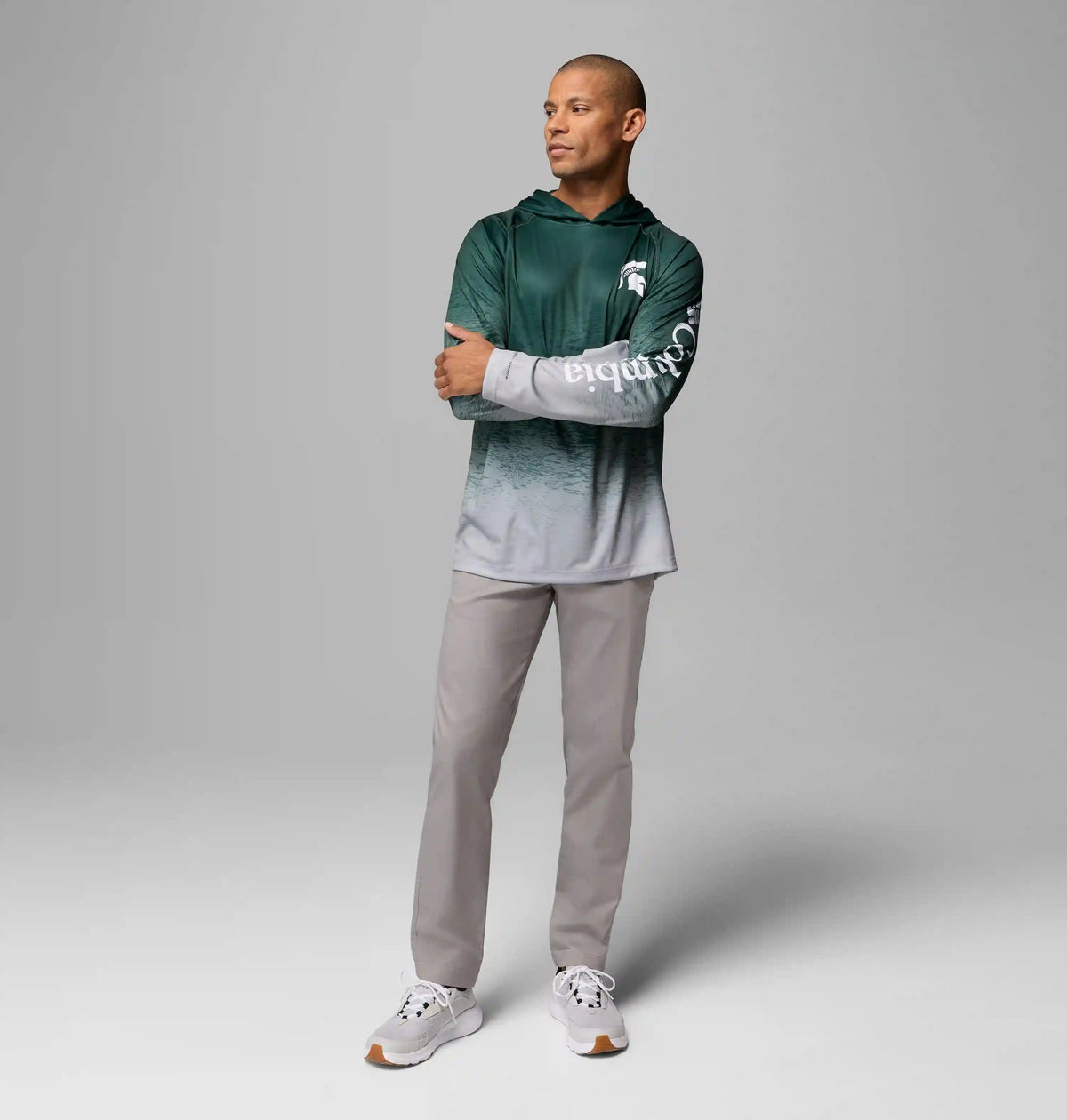 Men's Collegiate PFG Super Terminal Tackle Hoodie - Michigan State