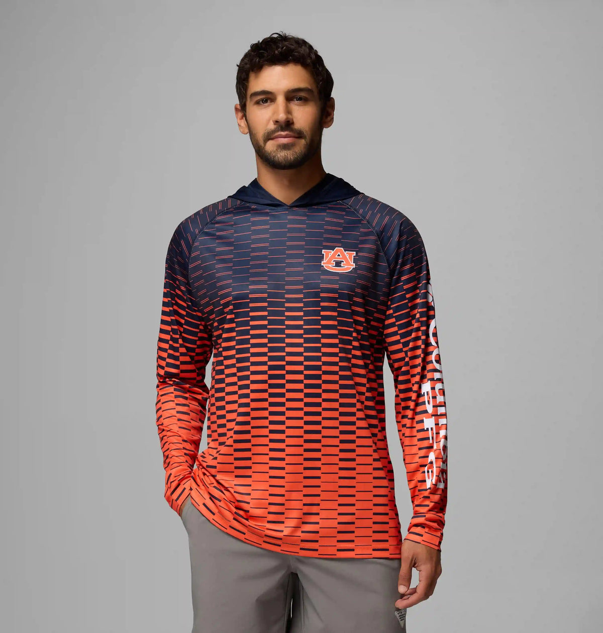 Men's Collegiate PFG Super Terminal Tackle Hoodie - Auburn