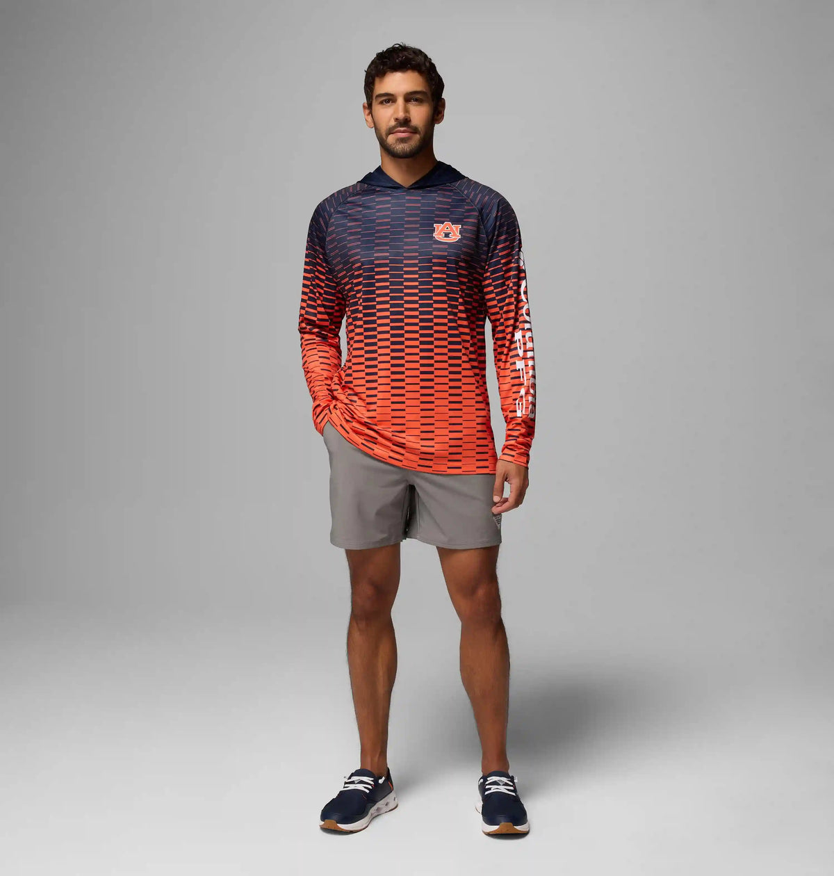 Men's Collegiate PFG Super Terminal Tackle Hoodie - Auburn