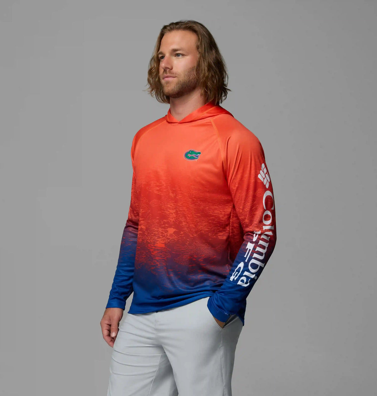 Men's Collegiate PFG Super Terminal Tackle Hoodie - Florida