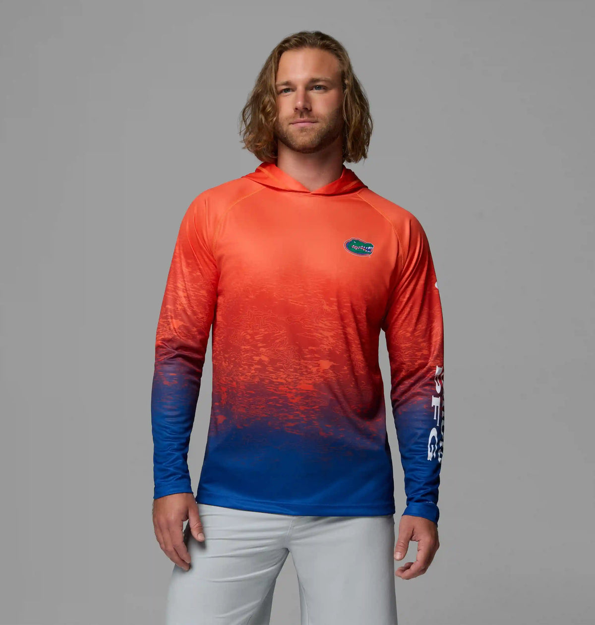 Men's Collegiate PFG Super Terminal Tackle Hoodie - Florida