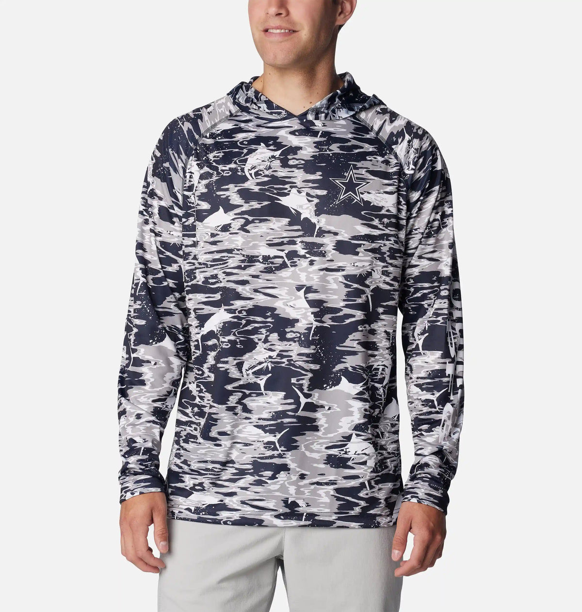Men's PFG Super Terminal Tackle Hoodie - Dallas Cowboys