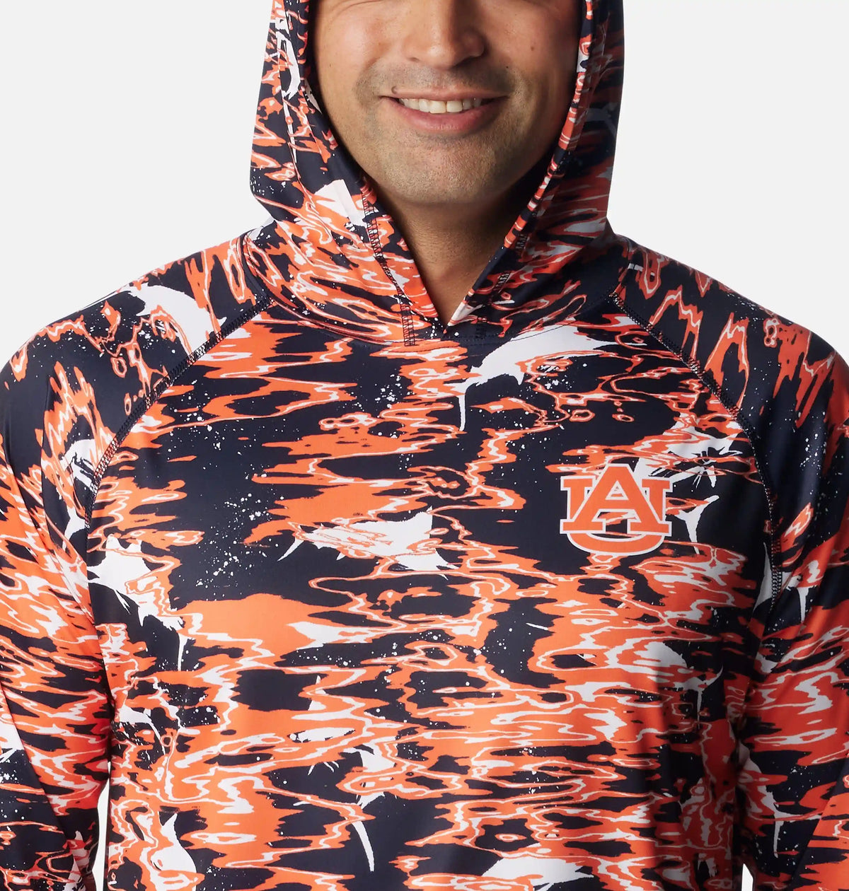 Men's Collegiate PFG Super Terminal Tackle Hoodie - Auburn