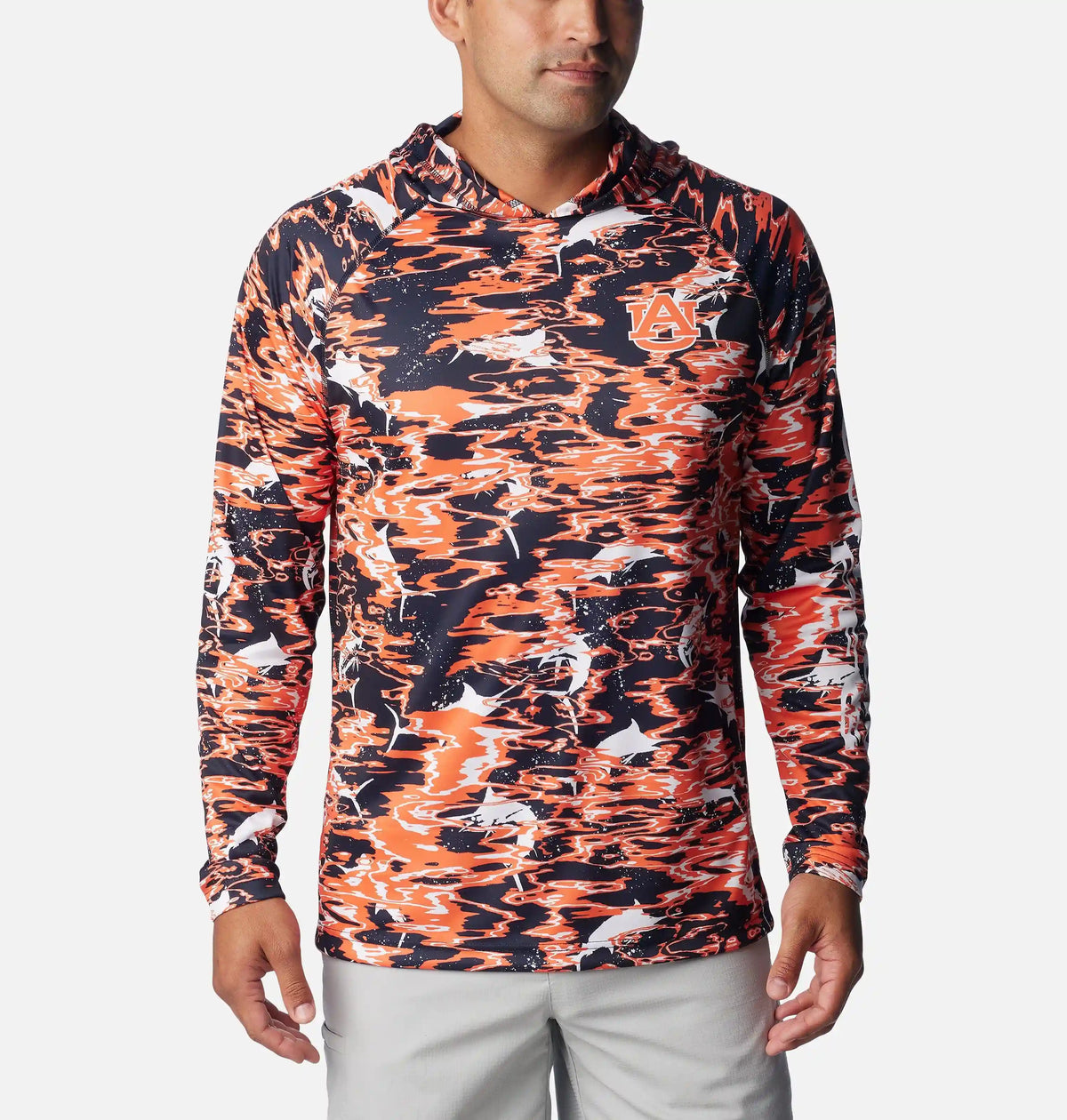 Men's Collegiate PFG Super Terminal Tackle Hoodie - Auburn