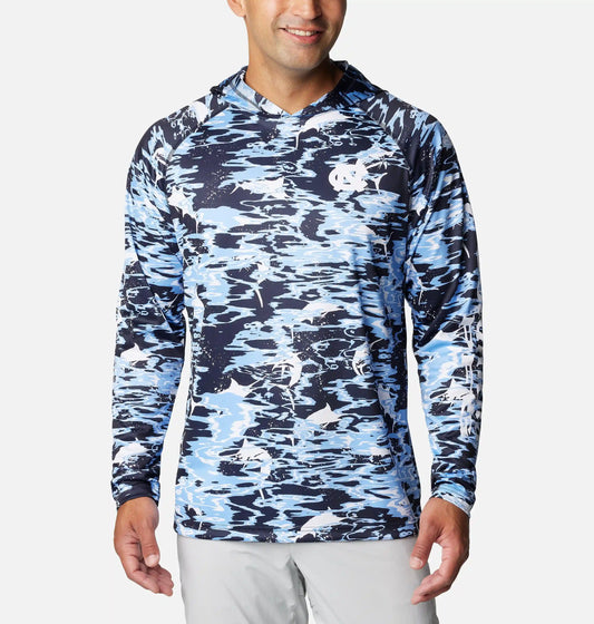 Men's Collegiate PFG Super Terminal Tackle Hoodie - North Carolina