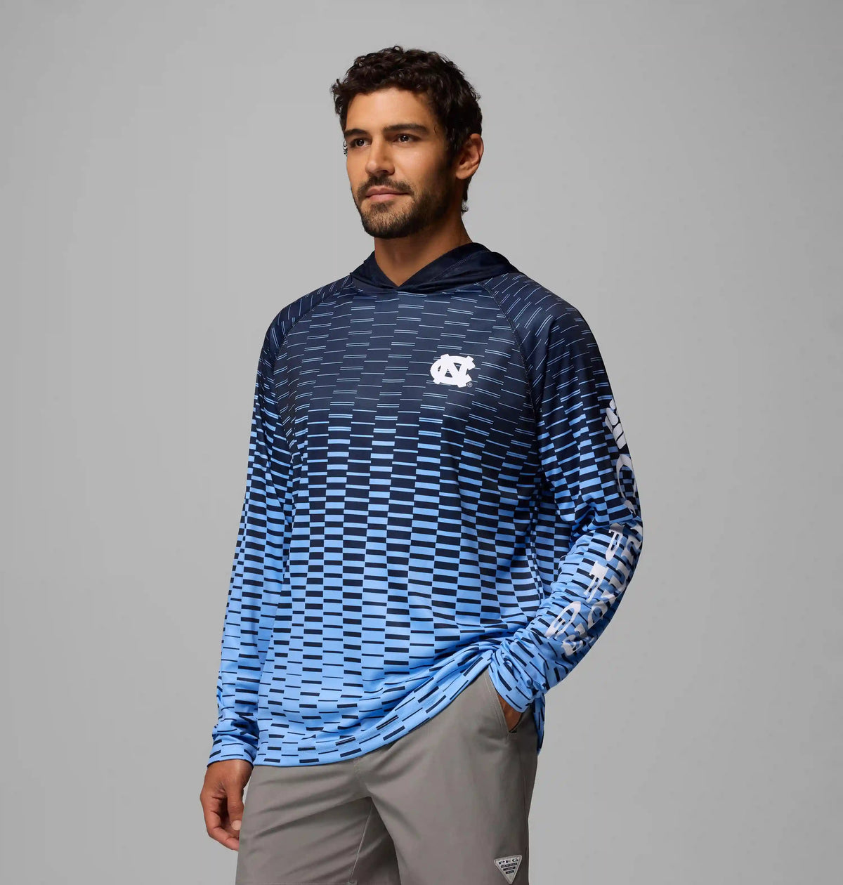 Men's Collegiate PFG Super Terminal Tackle Hoodie - North Carolina