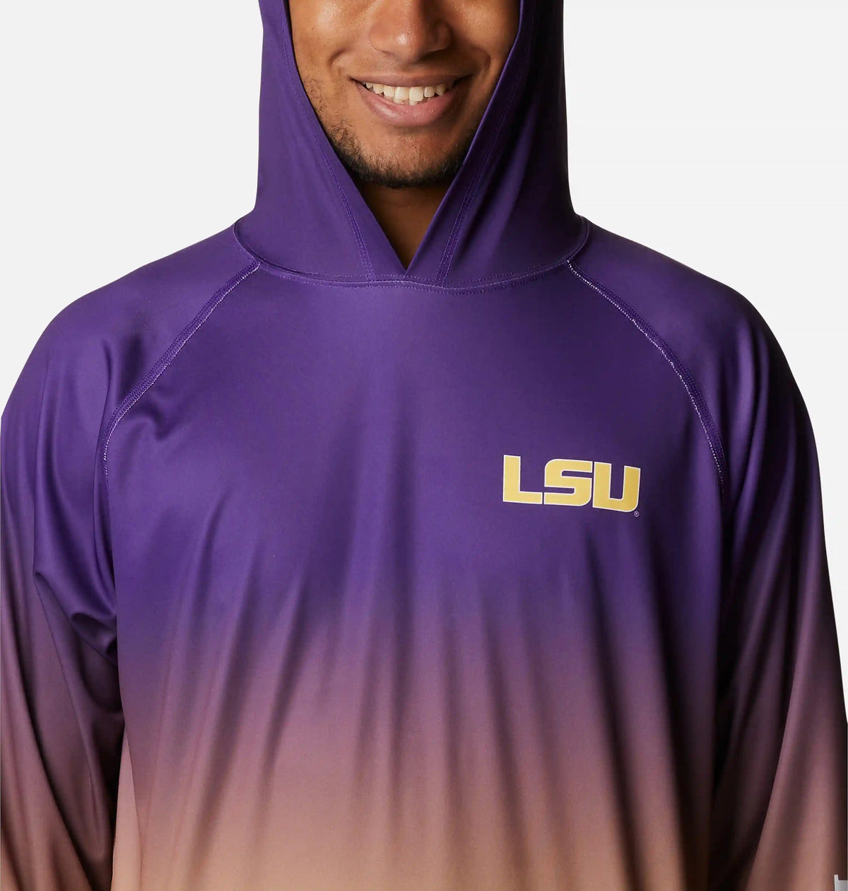 Men's Collegiate PFG Super Terminal Tackle Hoodie - Louisiana