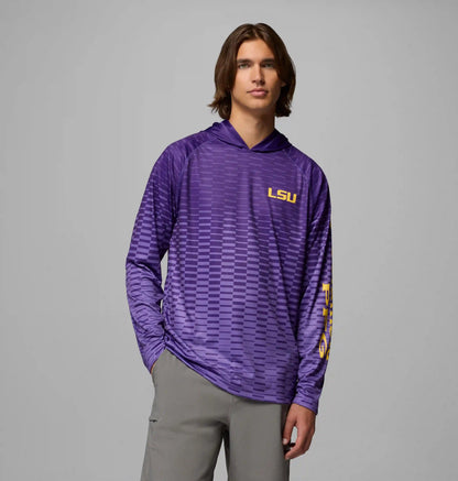 Men's Collegiate PFG Super Terminal Tackle Hoodie - Louisiana