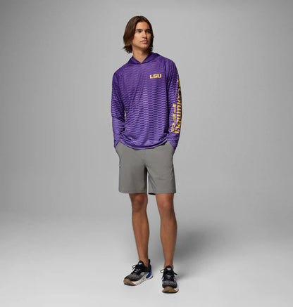 Men's Collegiate PFG Super Terminal Tackle Hoodie - Louisiana