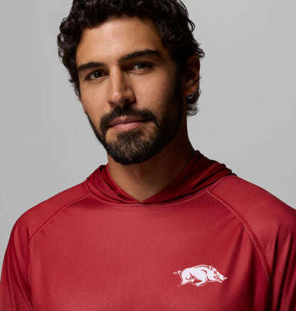 Men's Collegiate PFG Super Terminal Tackle Hoodie - Arkansas