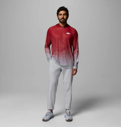 Men's Collegiate PFG Super Terminal Tackle Hoodie - Arkansas