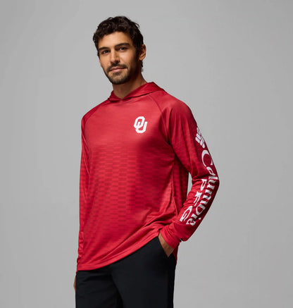 Men's Collegiate PFG Super Terminal Tackle Hoodie - Oklahoma