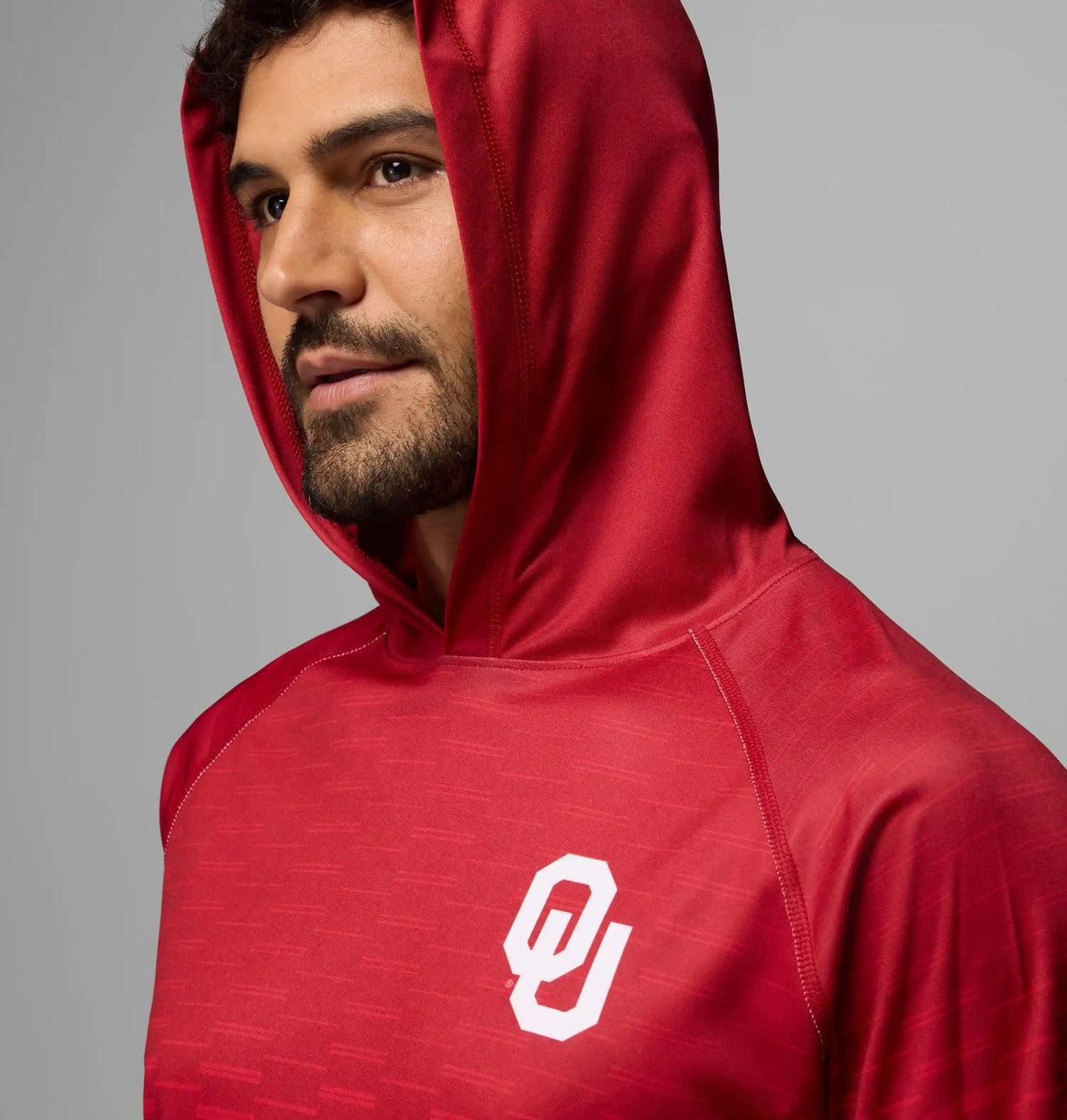 Men's Collegiate PFG Super Terminal Tackle Hoodie - Oklahoma