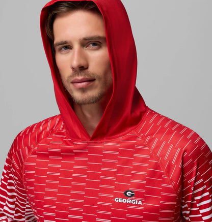Men's Collegiate PFG Super Terminal Tackle Hoodie - Georgia