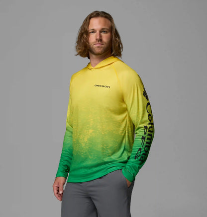 Men's Collegiate PFG Super Terminal Tackle Hoodie - Oregon