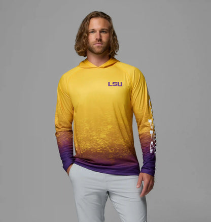 Men's Collegiate PFG Super Terminal Tackle Hoodie - Louisiana