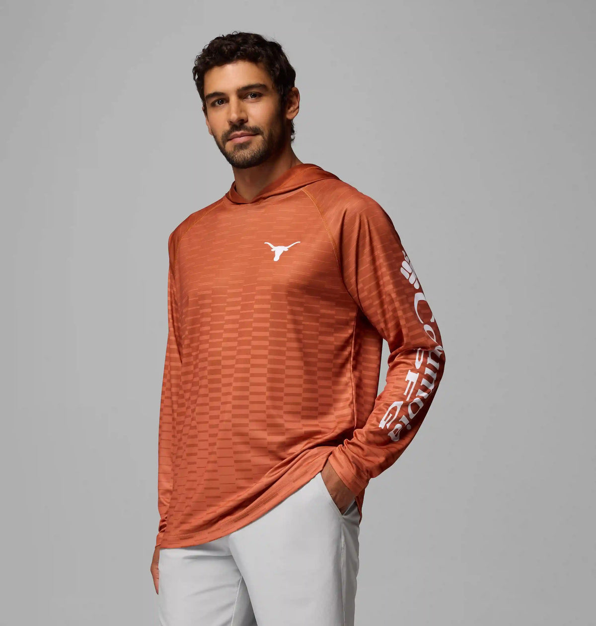 Men's Collegiate PFG Super Terminal Tackle Hoodie - Texas