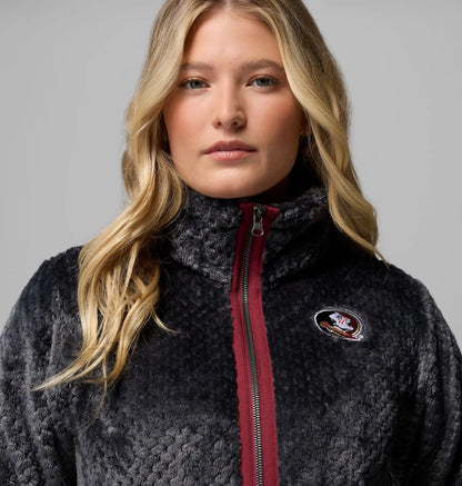 Women's Collegiate Fire Side II Sherpa Full Zip Fleece - Florida State