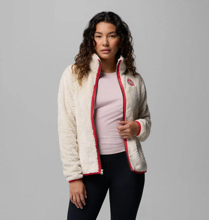 Women's Collegiate Fire Side II Sherpa Full Zip Fleece - Ohio State