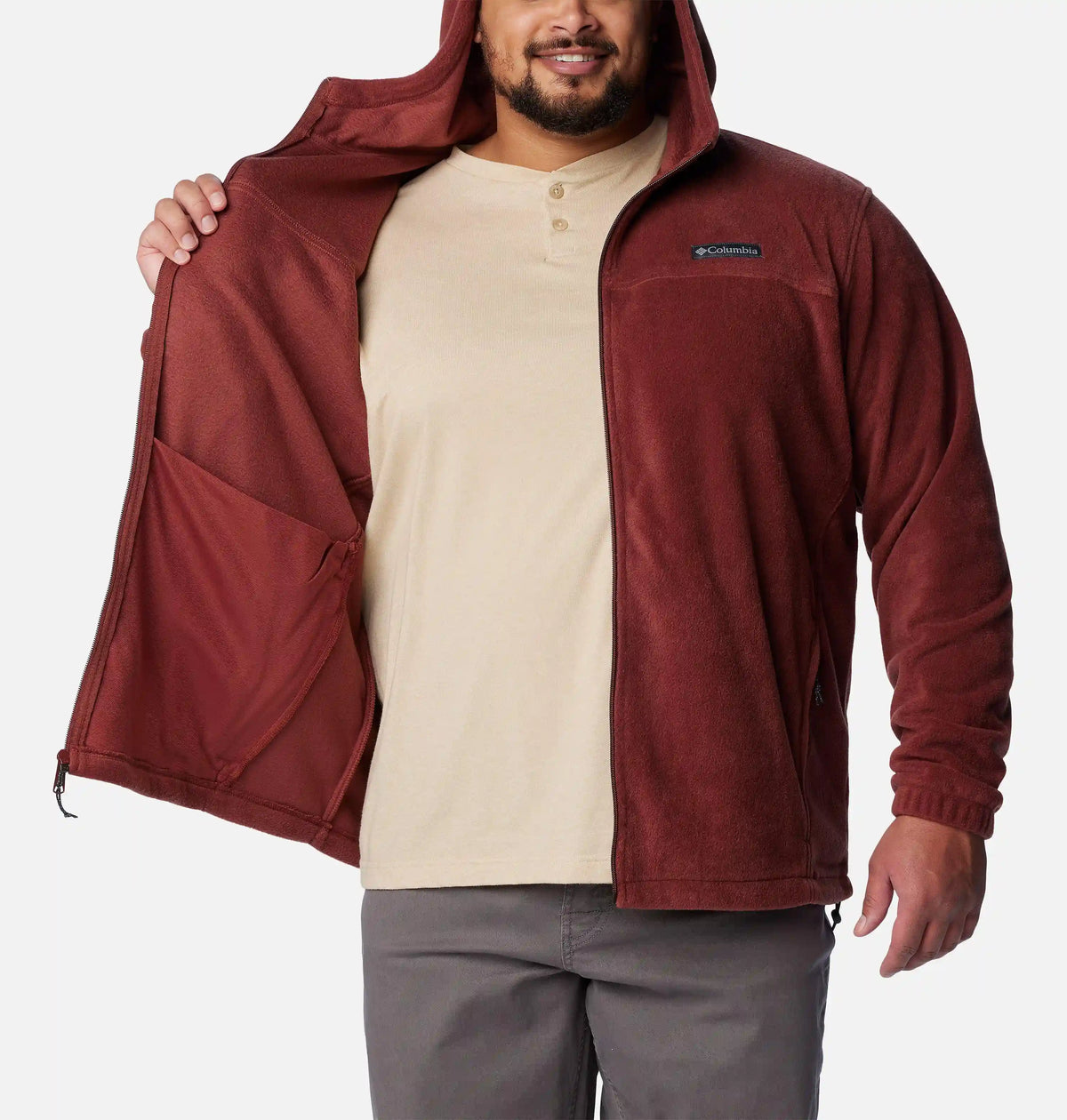 Men's Steens Mountain Full Zip Fleece Hoodie - Big