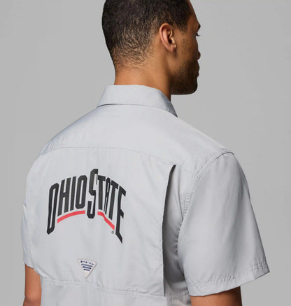 Men's Collegiate PFG Slack Tide Camp Shirt - Ohio State
