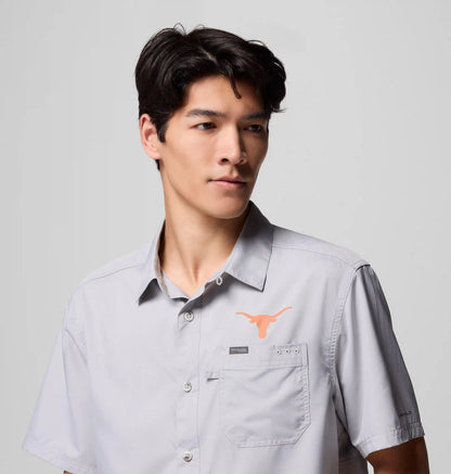 Men's Collegiate PFG Slack Tide Camp Shirt - Texas