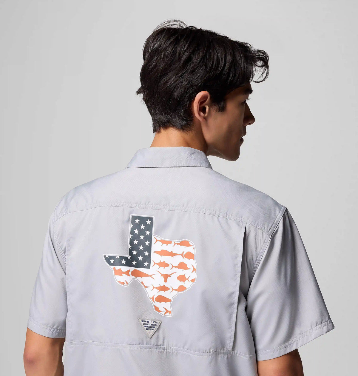 Men's Collegiate PFG Slack Tide Camp Shirt - Texas