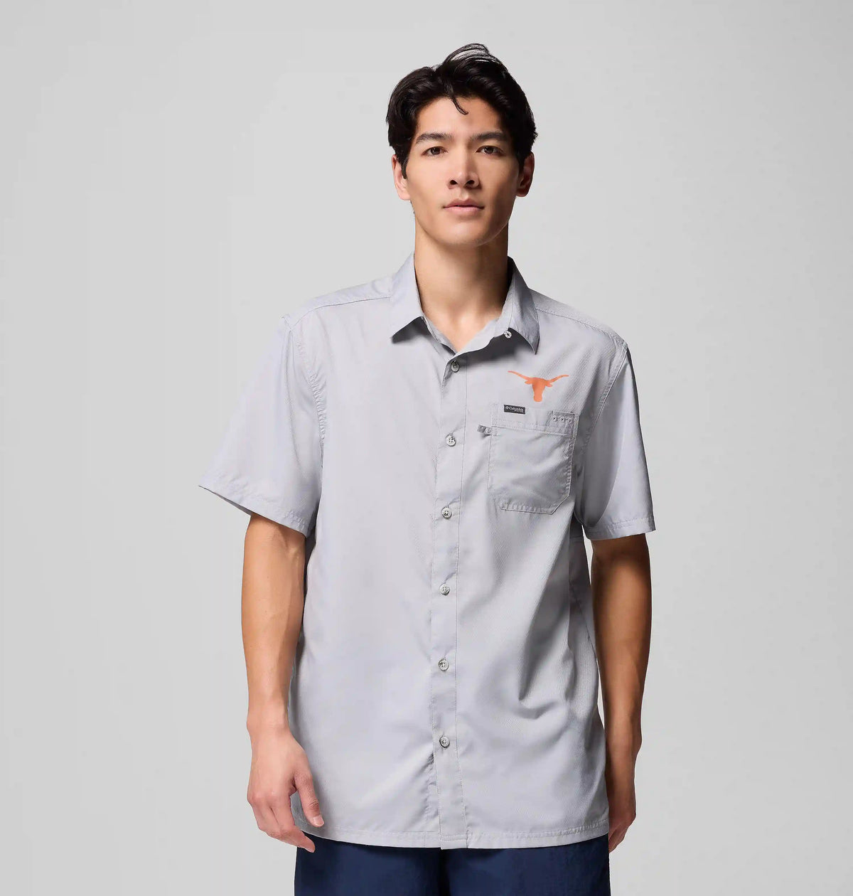 Men's Collegiate PFG Slack Tide Camp Shirt - Texas