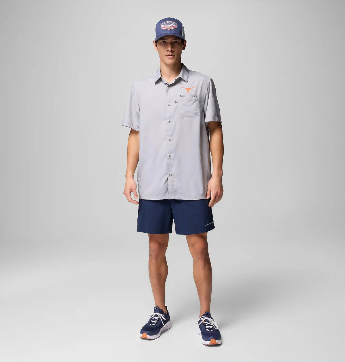 Men's Collegiate PFG Slack Tide Camp Shirt - Texas