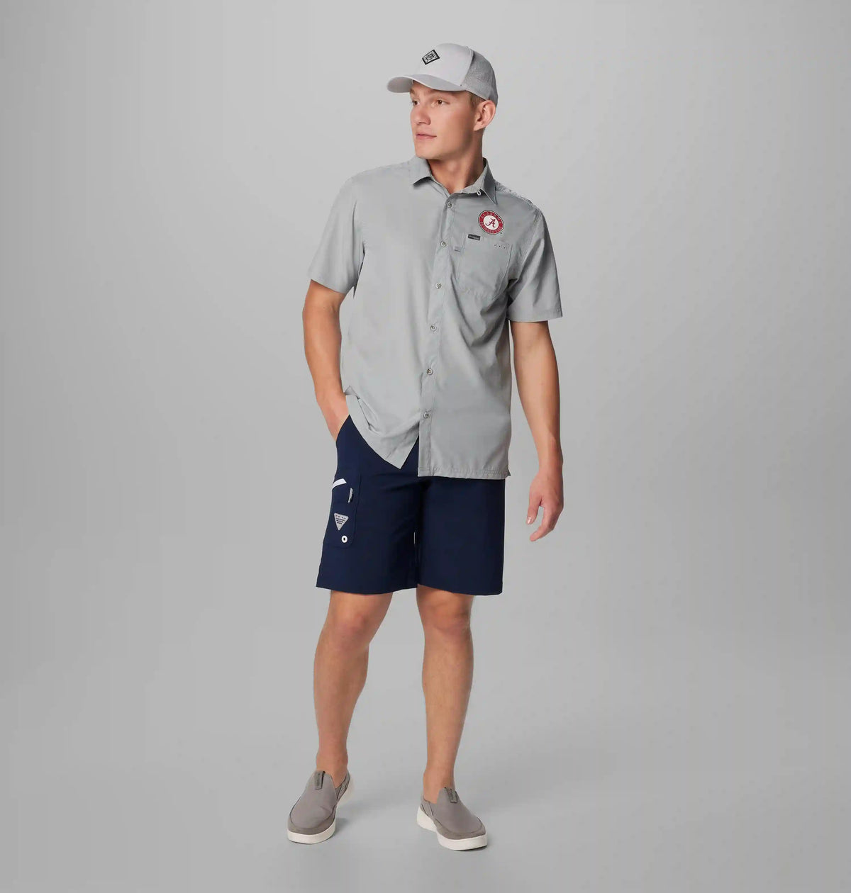 Men's Collegiate PFG Slack Tide Camp Shirt - Alabama