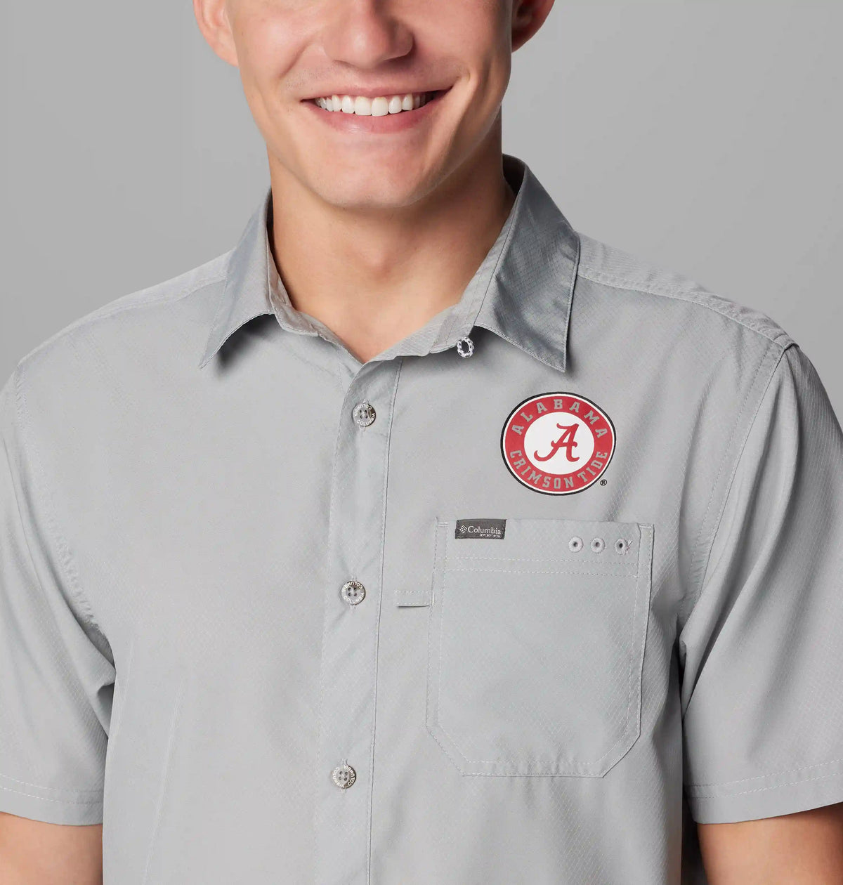 Men's Collegiate PFG Slack Tide Camp Shirt - Alabama