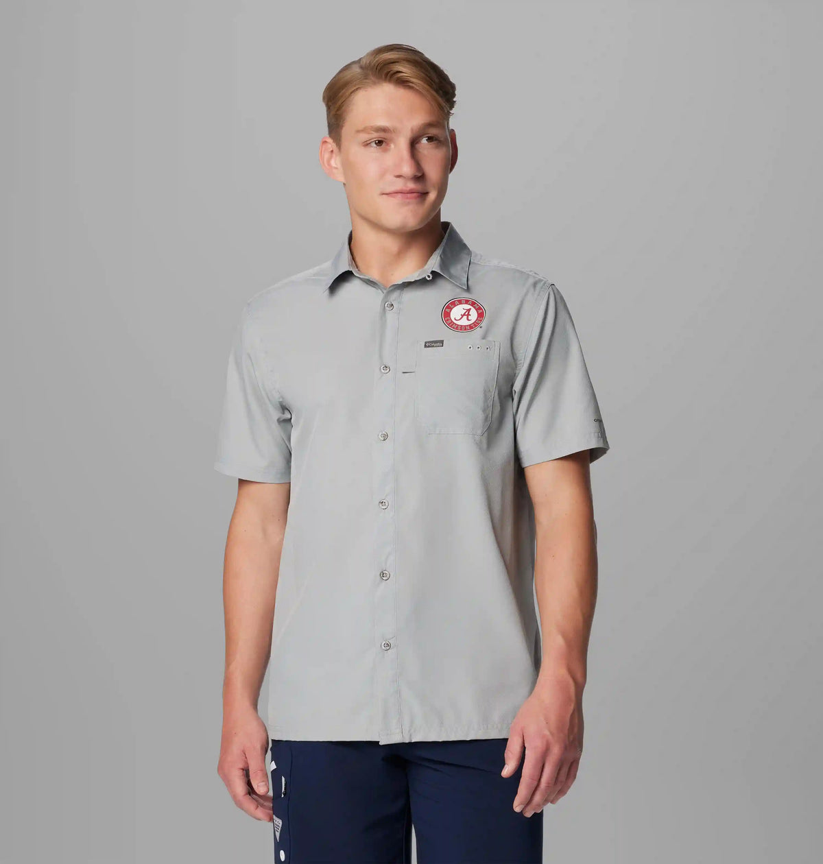Men's Collegiate PFG Slack Tide Camp Shirt - Alabama