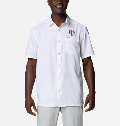 Men's Collegiate PFG Slack Tide Camp Shirt - Texas A&M