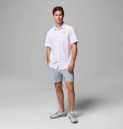 Men's Collegiate PFG Slack Tide Camp Shirt - LSU