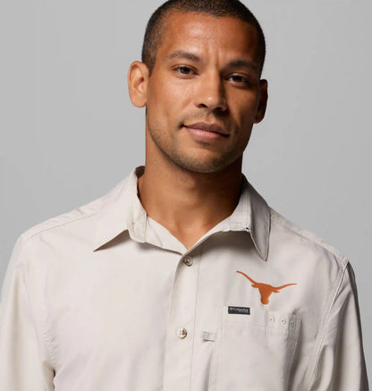 Men's Collegiate PFG Slack Tide Camp Shirt - Texas