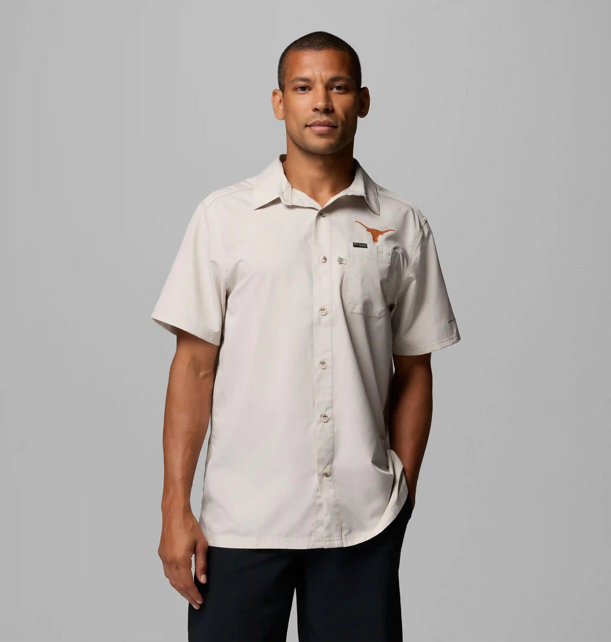 Men's Collegiate PFG Slack Tide Camp Shirt - Texas