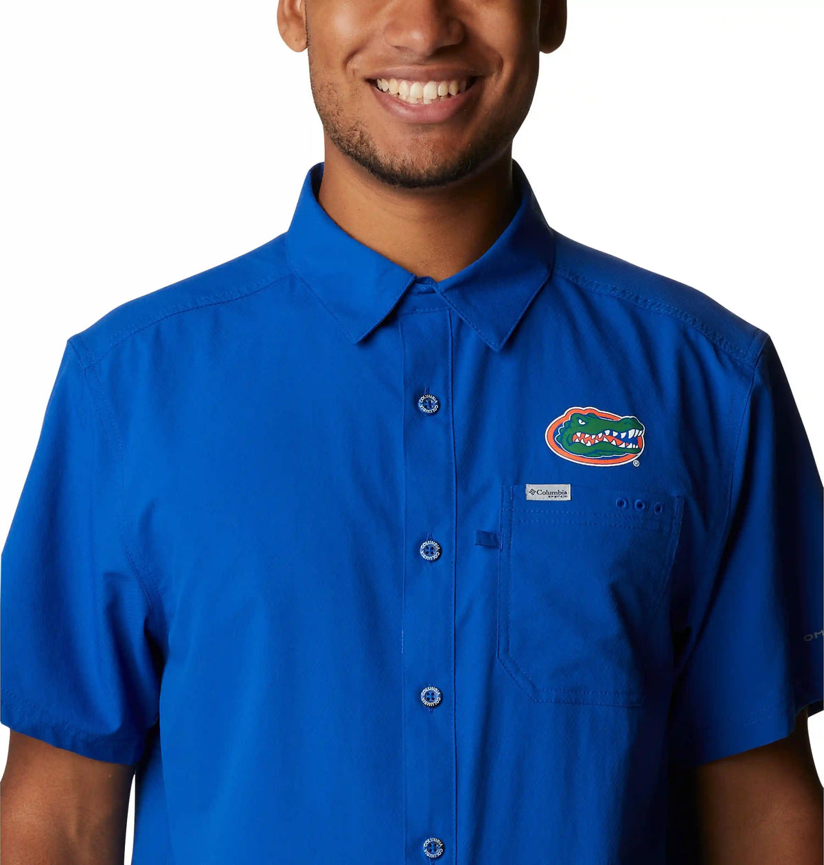 Men's Collegiate PFG Slack Tide Camp Shirt - Florida
