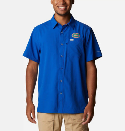 Men's Collegiate PFG Slack Tide Camp Shirt - Florida