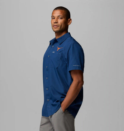 Men's Collegiate PFG Slack Tide Camp Shirt - Texas