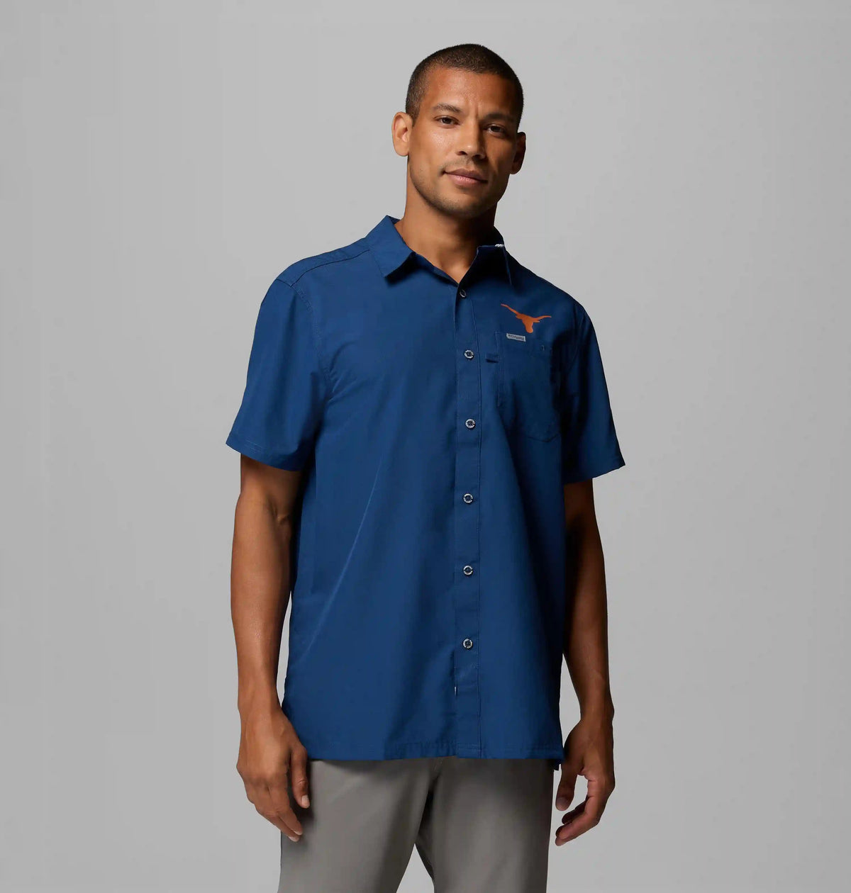Men's Collegiate PFG Slack Tide Camp Shirt - Texas