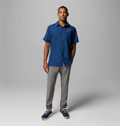 Men's Collegiate PFG Slack Tide Camp Shirt - Texas