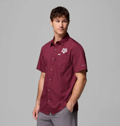 Men's Collegiate PFG Slack Tide Camp Shirt - Texas A&M