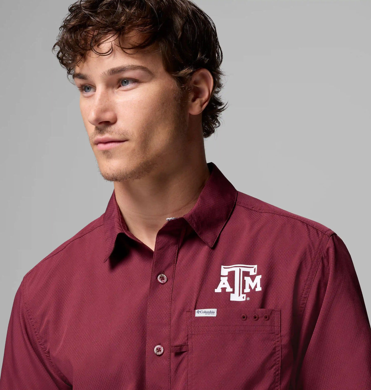 Men's Collegiate PFG Slack Tide Camp Shirt - Texas A&M