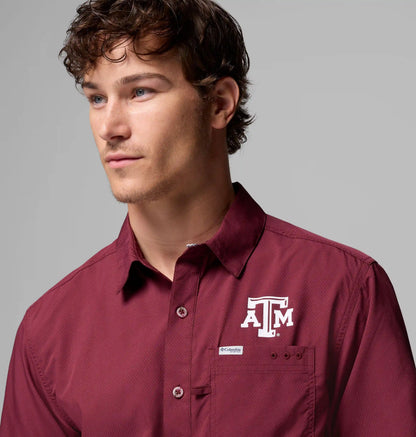 Men's Collegiate PFG Slack Tide Camp Shirt - Texas A&M