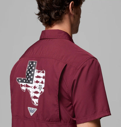 Men's Collegiate PFG Slack Tide Camp Shirt - Texas A&M