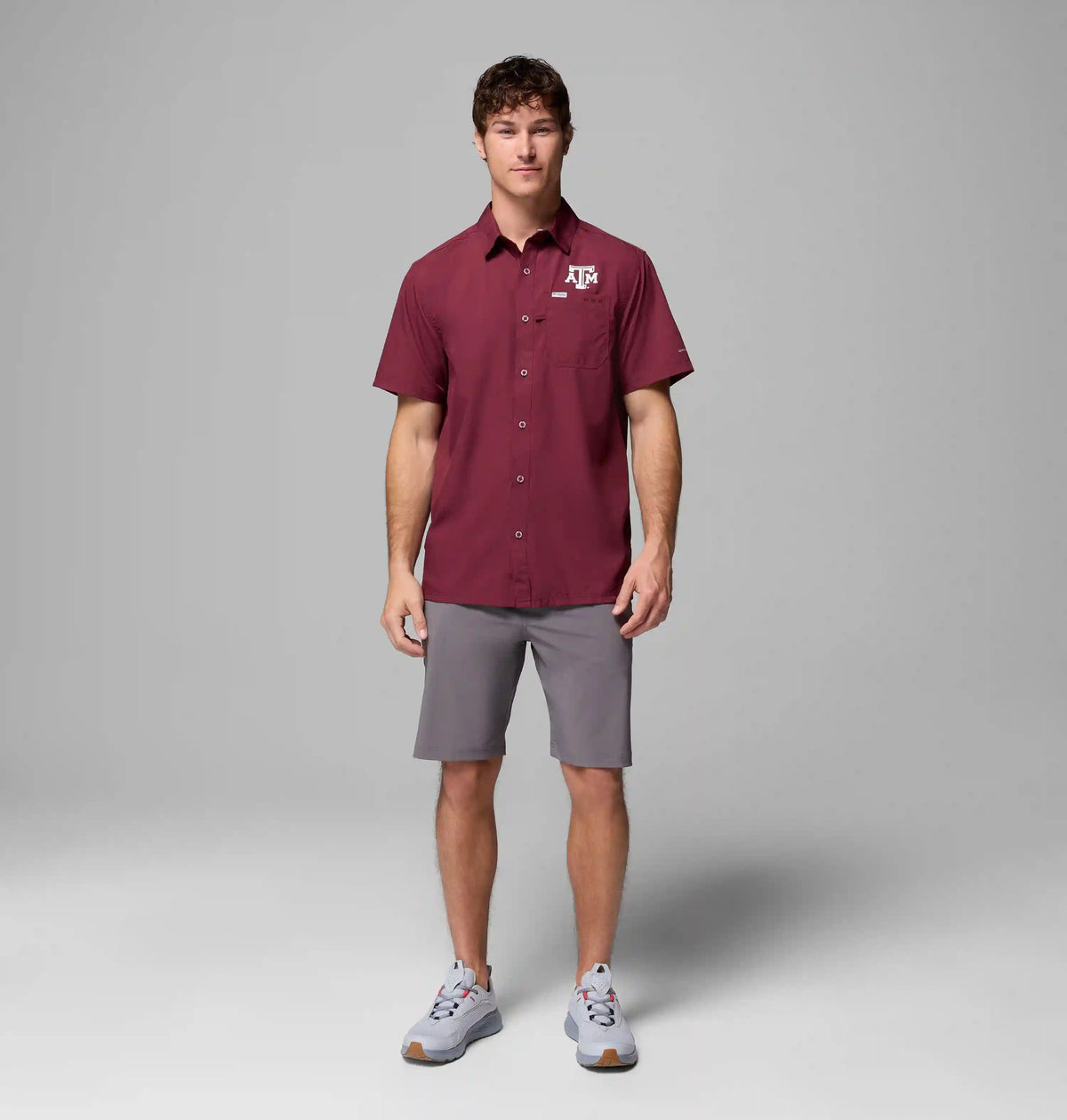 Men's Collegiate PFG Slack Tide Camp Shirt - Texas A&M